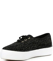 Keds Celebrations Collection Point Toe Lace Platform Sneakers