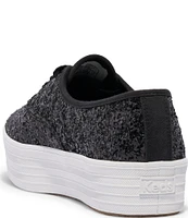 Keds Celebrations Collections Point Toe Glitter Platform Sneakers