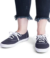 Keds Champion Canvas Lace-Up Sneakers