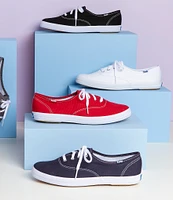 Keds Champion Canvas Lace-Up Sneakers