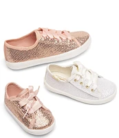 Keds Girls' Kickstart Celebrations Sparkle Sneakers (Toddler)