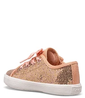 Keds Girls' Kickstart Jr Celebrations Sparkle Alternative Closure Sneakers (Infant)