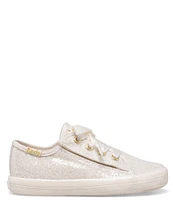 Keds Girls' Kickstart Jr Celebrations Sparkle Glitter Alternative Closure Sneakers (Toddler)