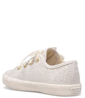 Keds Girls' Kickstart Jr Celebrations Sparkle Glitter Alternative Closure Sneakers (Toddler)