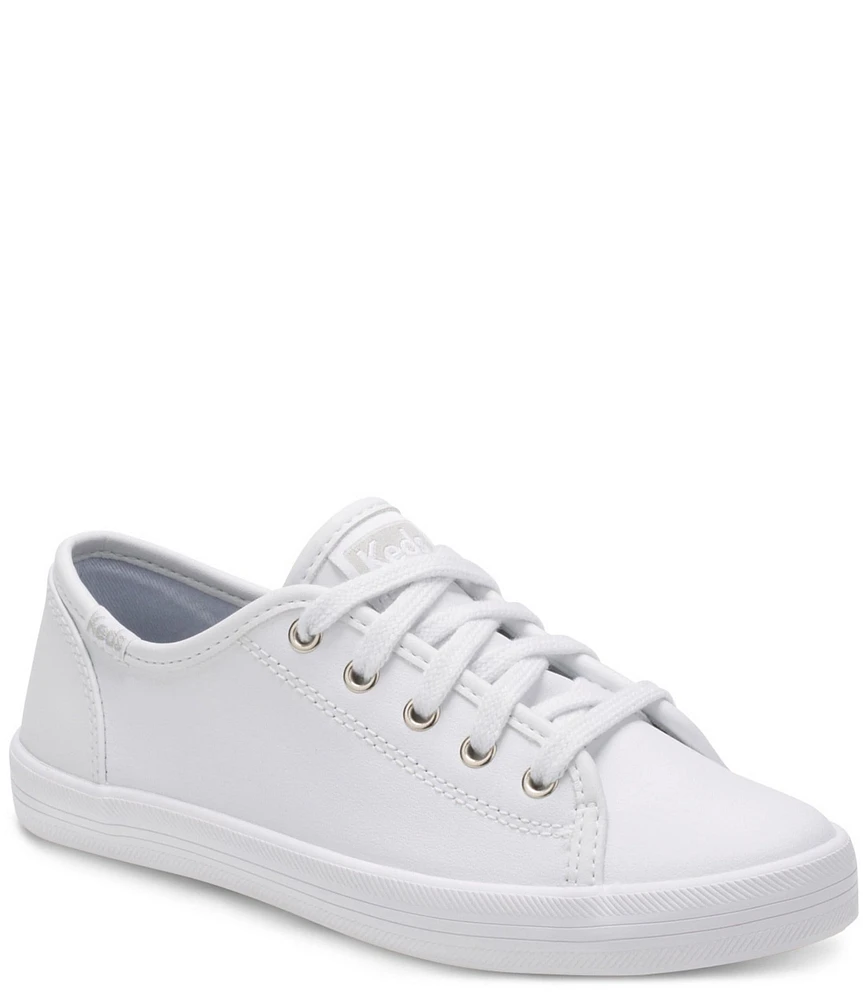 Keds Girls' Kickstart Leather Lace-Up Sneakers (Youth)