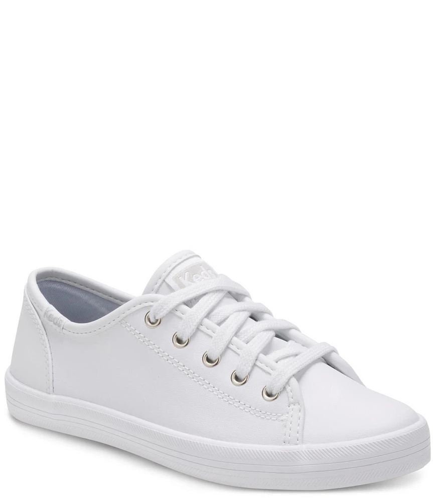 Keds Girls' Kickstart Leather Lace-Up Sneakers (Toddler)