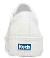 Keds Jump Kick Duo Leather Platform Hidden Wedge Sneakers