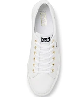 Keds Jump Kick Duo Leather Platform Hidden Wedge Sneakers