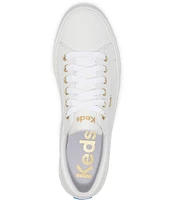 Keds Jumpkick Lace-Up Leather Sneakers