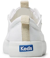 Keds Kickback Canvas Laced Slip-On Sneakers