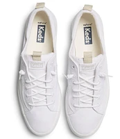 Keds Kickback Canvas Laced Slip-On Sneakers