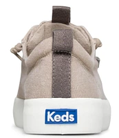 Keds Kickback Canvas Laced Slip-On Sneakers