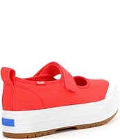 Keds Mary Jane Canvas Platform Lug Sneakers