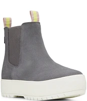 Keds Platform Suede Chelsea Booties