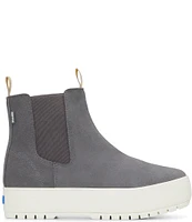 Keds Platform Suede Chelsea Booties