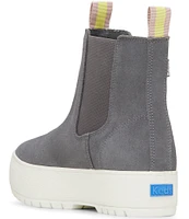 Keds Platform Suede Chelsea Booties