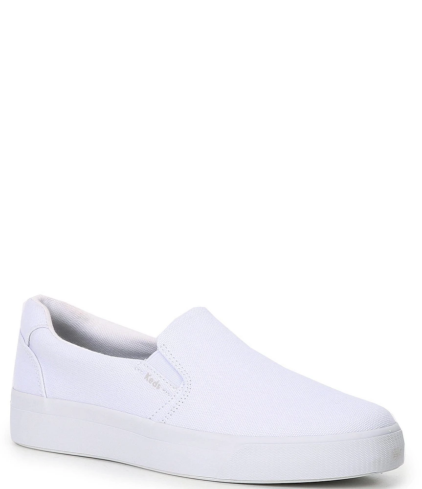 Keds Pursuit Canvas Slip-On Retro Sneakers