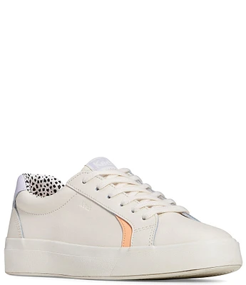 Keds Pursuit Lace Up Leather Sneakers