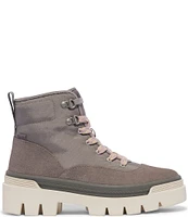 Keds Soho Suede Nylon Lugged Platform Booties