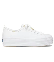 Keds Triple Up Leather Platform Sneakers