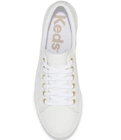 Keds Women's Jump Kick Duo Leather Platform Sneakers