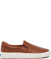 Keds Women's Pursuit Leather Slip On Sneakers