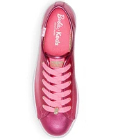 Keds x Barbie Triple Up Metallic Leather Sneakers