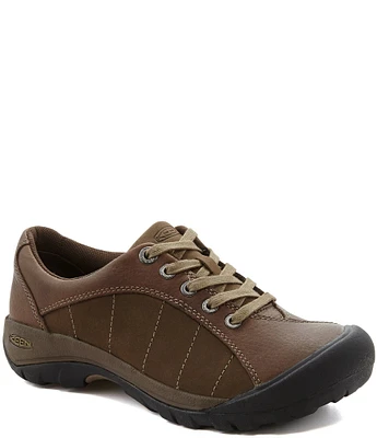 Keen Women's Presidio Leather Nubuck Lace-Up Sneakers