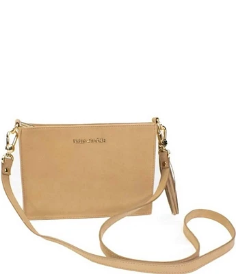 Kelly-Tooke Tassel Leather Crossbody Clutch Bag