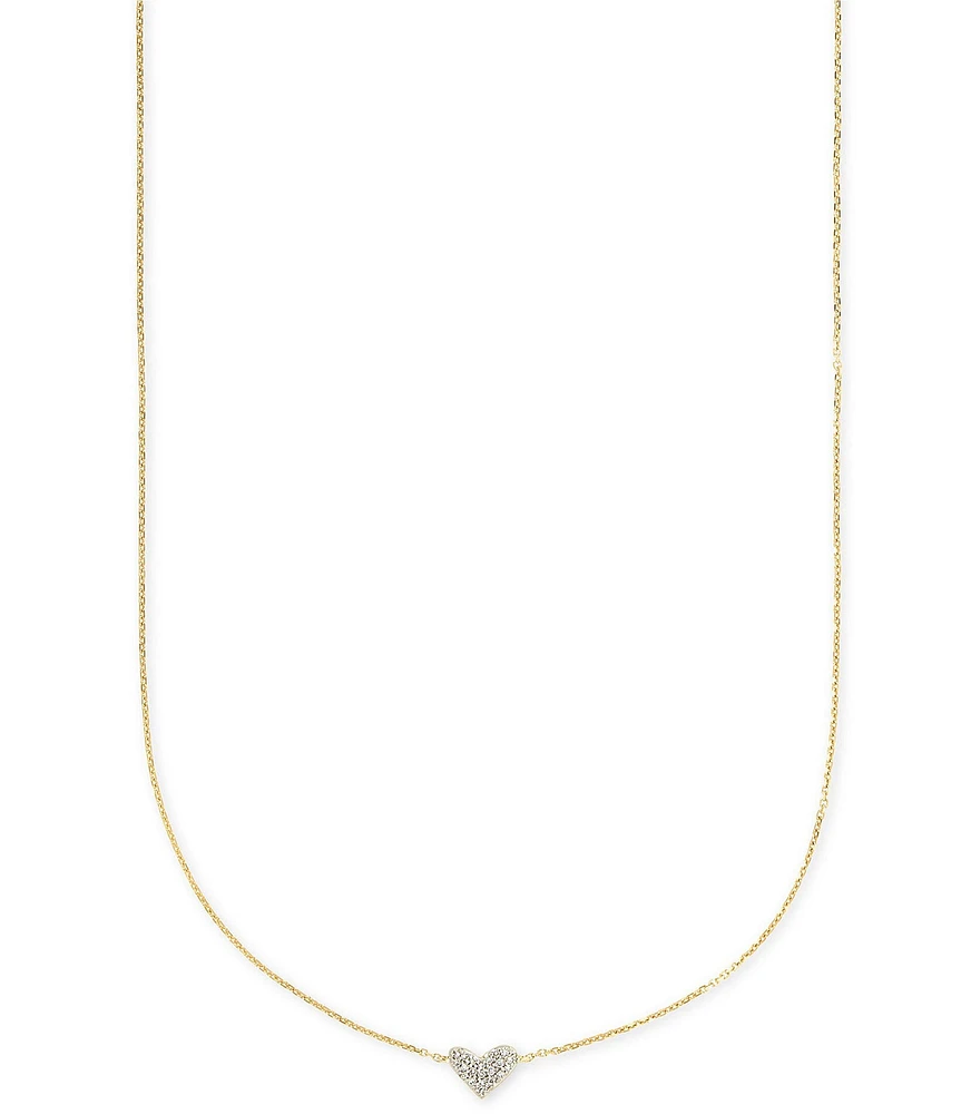 Kendra Scott 14k Yellow Gold Heart Pendant Necklace