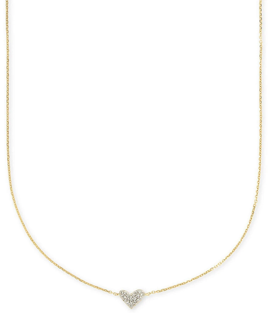 Kendra Scott 14k Yellow Gold Heart Pendant Necklace