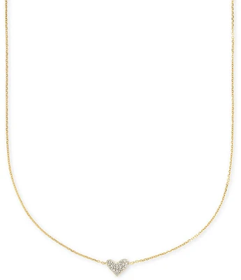 Kendra Scott 14k Yellow Gold Heart Pendant Necklace