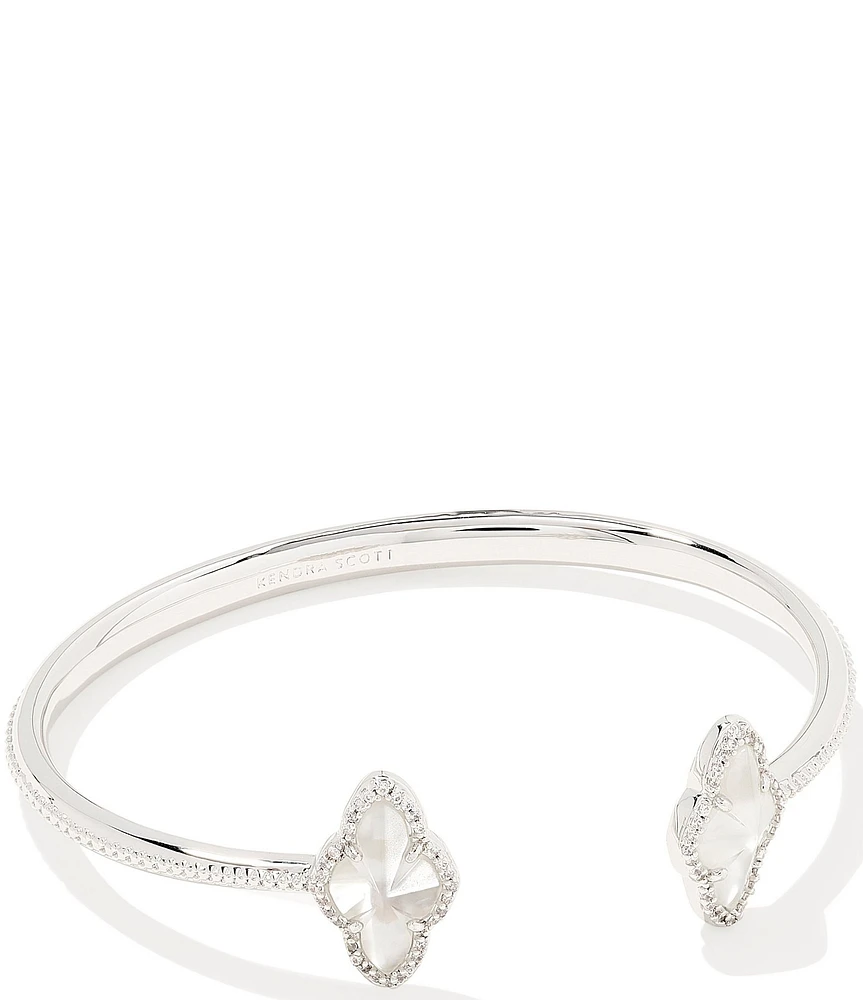 Kendra Scott Abbie Pave Frame Cuff Bracelet