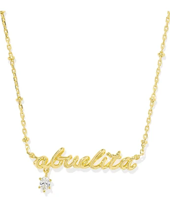 Kendra Scott Abuelita Crystal Short Pendant Necklace