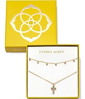 Kendra Scott Amelia Cross Necklace Gift Set