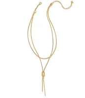 Kendra Scott Annie Gold Y Necklace