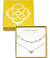 Kendra Scott Ari and Haven Heart Necklace Gift Set