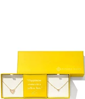 Kendra Scott Ari Gold Short Pendant Necklace Gift Set