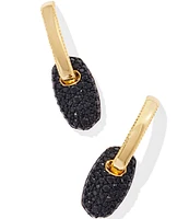 Kendra Scott Bailey Pave Huggie Hoop Earrings