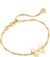 Kendra Scott Blair Bow Small Delicate Chain Line Bracelet