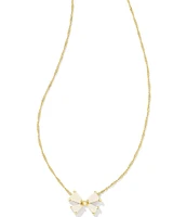 Kendra Scott Blair Bow Small Short Pendant Necklace