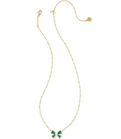 Kendra Scott Blair Bow Small Short Pendant Necklace