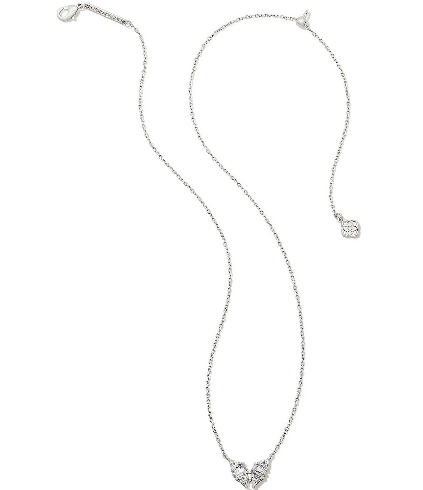 Kendra Scott Blair Butterfly Crystal Small Short Pendant Necklace