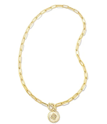 Kendra Scott Brielle Medallion Chain Necklace