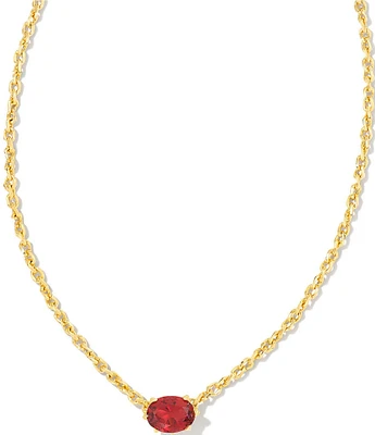 Kendra Scott Cailin Crystal Short Pendant Necklace