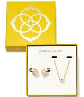 Kendra Scott Cailin Crystal Necklace & Earring Gift Set