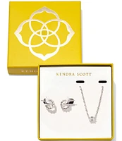 Kendra Scott Cailin Crystal Necklace & Earring Gift Set