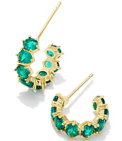 Kendra Scott Cailin Crystal Huggie Hoop Earrings