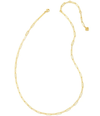 Kendra Scott Courtney Paperclip Chain Necklace