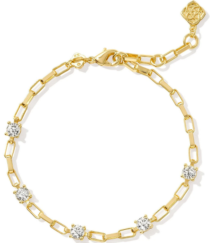 Kendra Scott Crystal Lexi Chain Bracelet